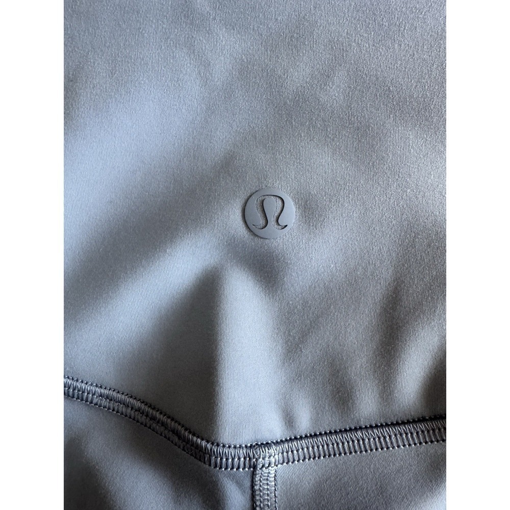 New Lululemon Wunder Under SmoothCover HR Tight 25" Size 12 Leggings Washed Blue - Picture 7 of 11